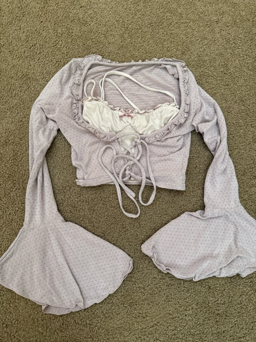 Lacemade Taro knit cami and cardigan - Picture 13 of 13